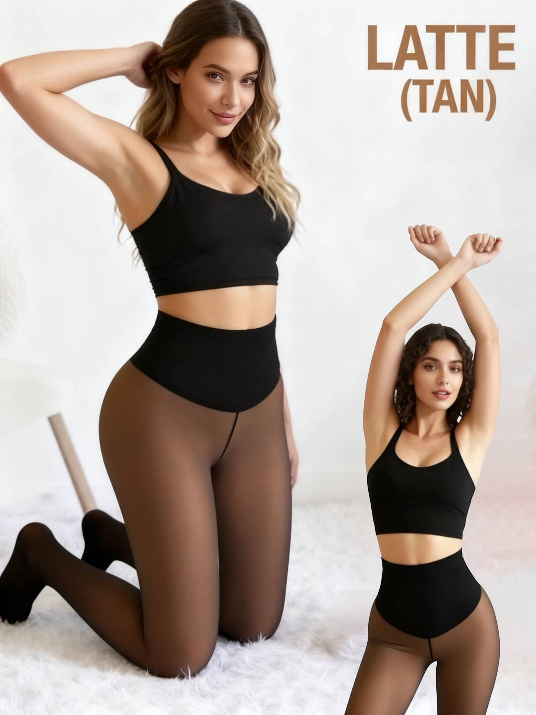 🖤Black Friday Sale:50% OFF🖤❄️One-Seam The-original Magic Fleece Lined Leggings✨💕