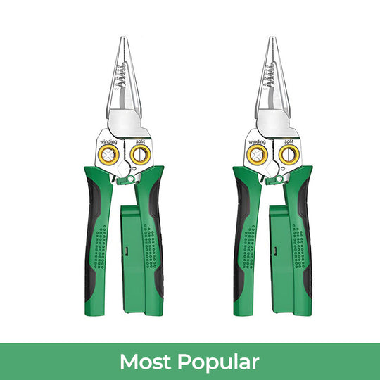 🔥8-in-1 Multi-Functional Wire Stripper Scissors With Electrical Test