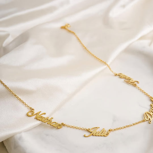 🔥Mother's Day Special Offer 50% OFF - Personalized Multi-Name Necklace