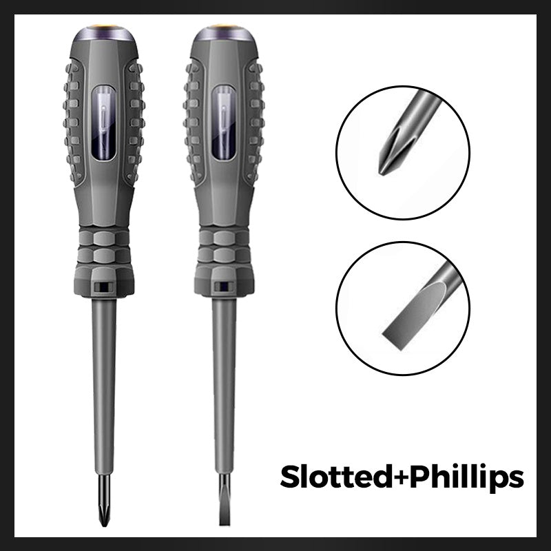 Detector de eletricidade de chave de fenda magnética forte de alto torque 2 em 1