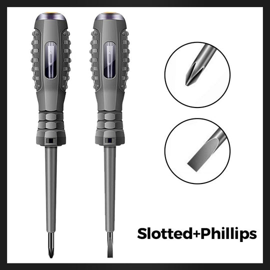 Detector de eletricidade de chave de fenda magnética forte de alto torque 2 em 1