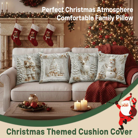 🎁Early Christmas Hot Sale 50% OFF🎅🎄Christmas Themed Cushion Cover