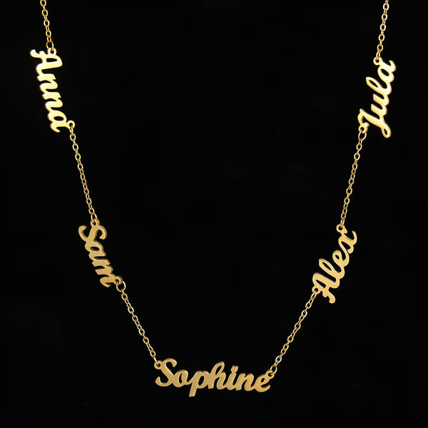 🔥Mother's Day Special Offer 50% OFF - Personalized Multi-Name Necklace