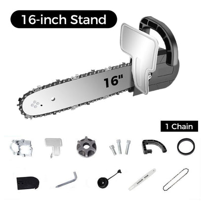 ⏳Half price today Ends soon🔥Angle Grinder Converted Electric Chainsaw Kit
