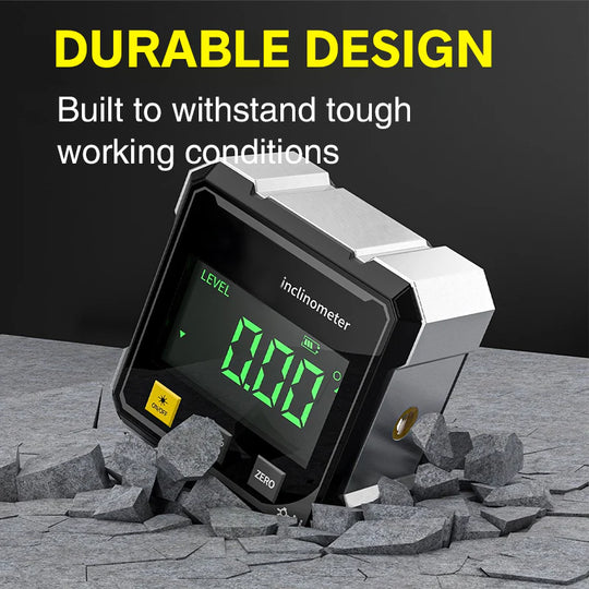 🏆Korlátozott ideig 50% kedvezmény🔧Pousbo® Mini LCD digitális dőlésmérő szögmérő✨