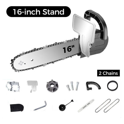 ⏳Half price today Ends soon🔥Angle Grinder Converted Electric Chainsaw Kit