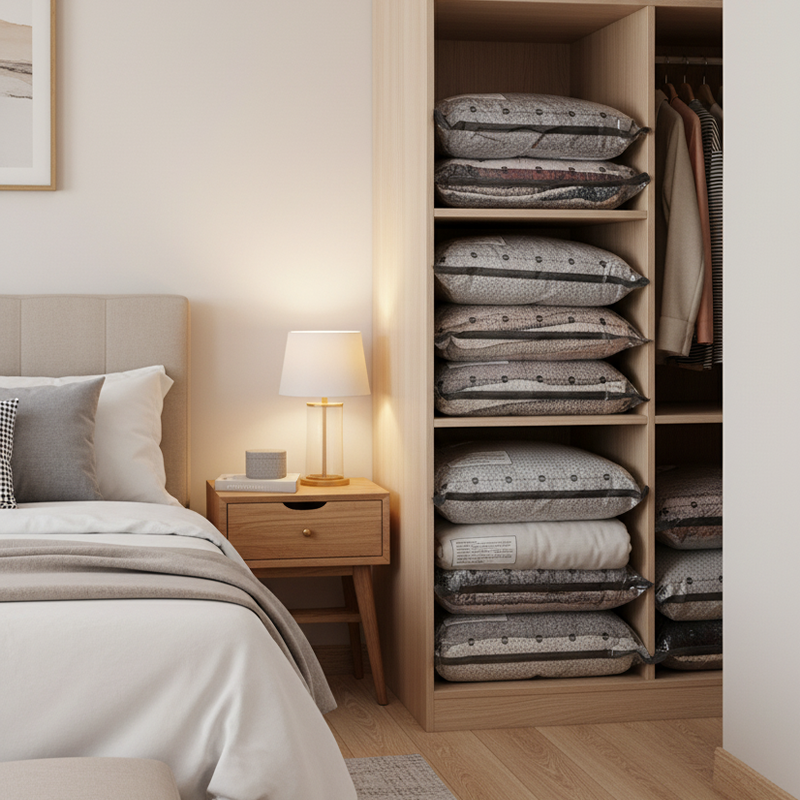 🔥 LAST DAY PROMOTION - 49%OFF 🔥 Travel Vacuum Storage Bags & Portable Pump Set