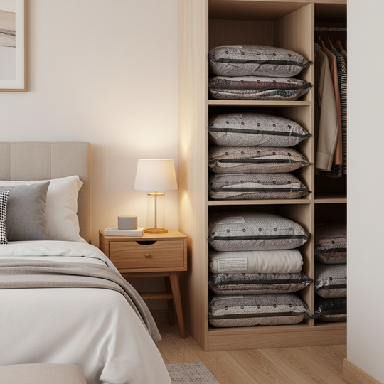 🔥 VIIMASE PÄEVA PAKKUMINE - 49% SOODUSTUST 🔥 Reisivaakumkotid ja kaasaskantav pumbakomplekt