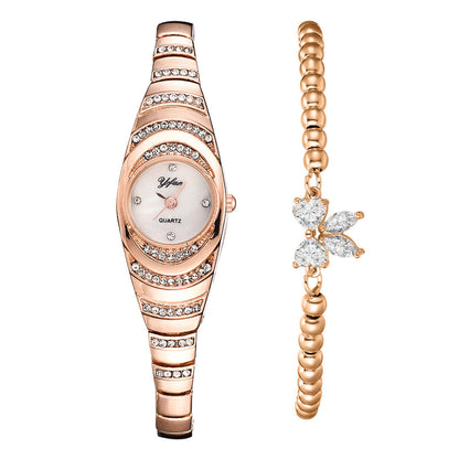 🎁 New Arrival 49% Off💎Women’s Rhinestone Bracelet Watch⌚