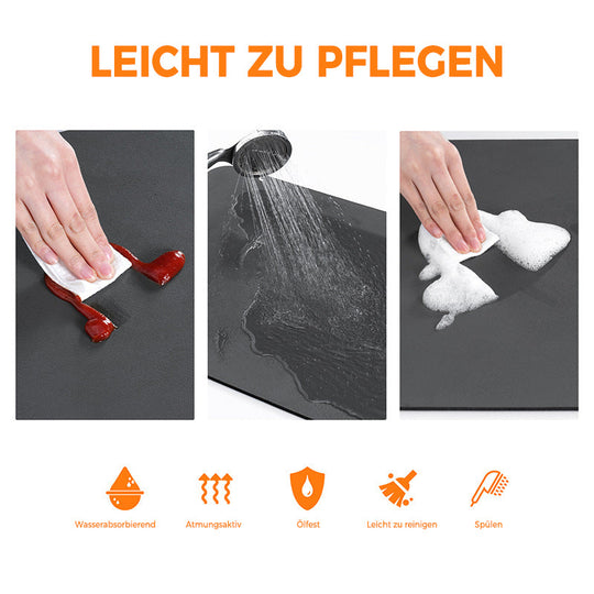 ⏳Spécial 50 % de réduction à durée limitée⏰Tapis drainant super absorbant pour cuisine