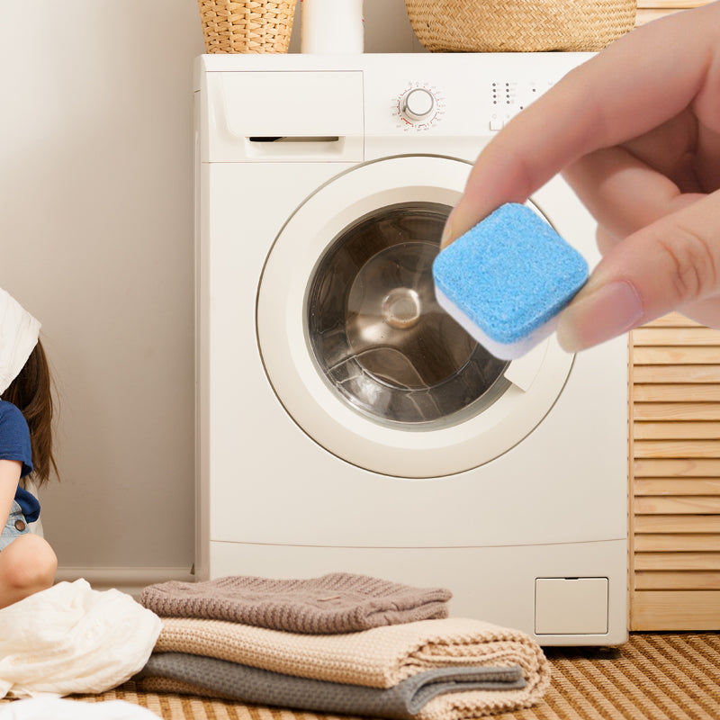 Veļas mazgājamās mašīnas tīrīšanas tabletes (12 gab.)
