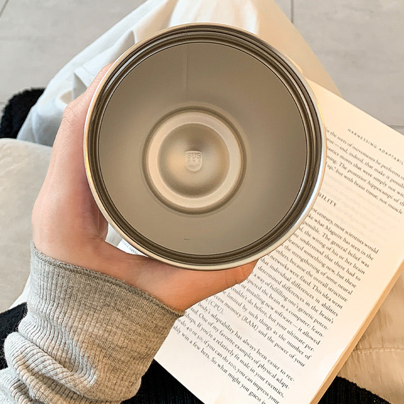 🥛 600ml elastický hrnček na kávu so slamkou