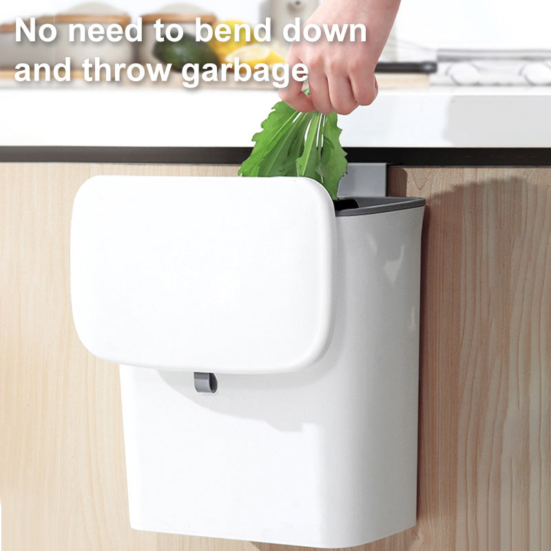 💥2024-ES FORRÓ AKCIÓ 49% KEDVEZMÉNY💥Továbbfejlesztett konyhai függő szemetes (fedővel)