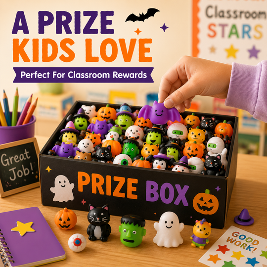 Halloween Mochi Squishy Toys – Cute Sensory Party Favors & Goodie Bag Fillers