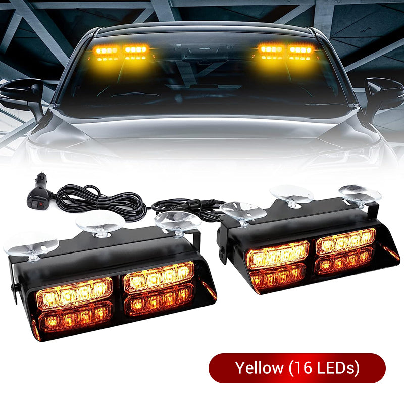 ⏳Time-limited Special⏰Windshield Suction Cup Strobe Warning Light for Vehicles🚗