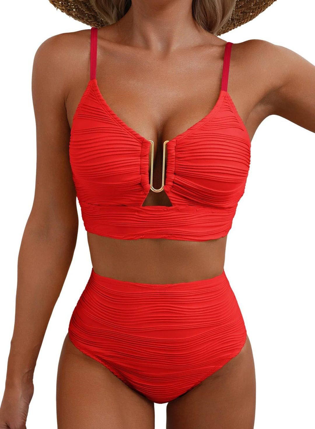 💕New Arrival-50% Off👙Women's Push Up High Waist Bikini