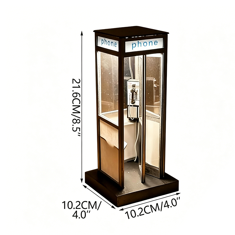 📞50% OFF NOW✨Vintage Phone Booth Ambient Lamp
