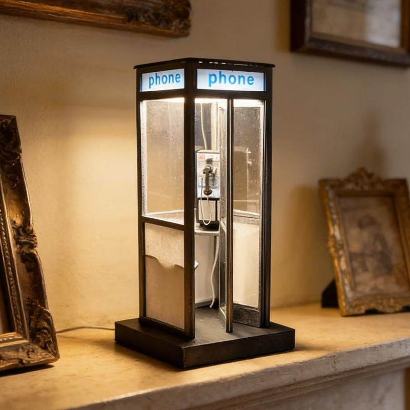 📞50% OFF NOW✨Vintage Phone Booth Ambient Lamp