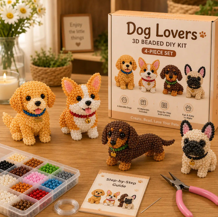 🏆🔥2026 New Arrivals 🧵✨Petite 3D Beaded Animal Craft Kit
