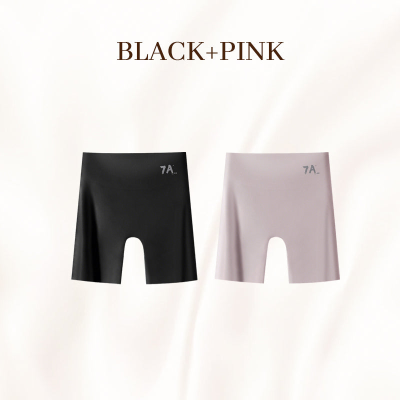 🔥Compre 1 e leve 2🔥Calcinha feminina de cintura alta em seda gelada com controle abdominal e efeito levanta bumbum