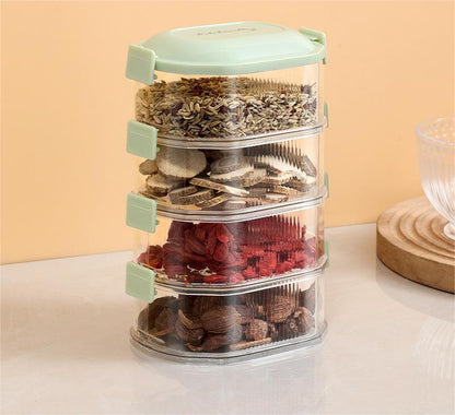 Kitchen Spice Organiser Stackable Food Sealers