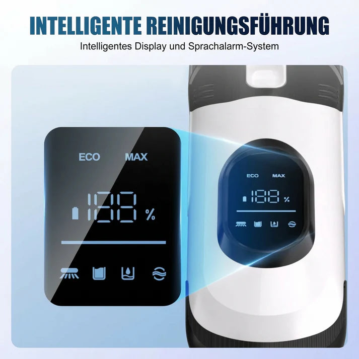 🧹 3-IN-1-NASS-TROCKENSAUGER – Saugen, Wischen &amp; Waschen in einem Schritt • Elektrolytische Sterilisierung • Automatische Selbstreinigung