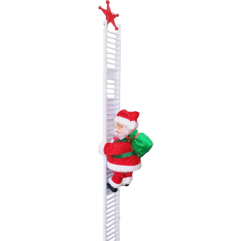 ( 🎉Promoção de Natal antecipada - 50% de desconto🎄 Corda de escalada musical do Papai Noel