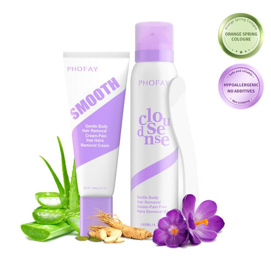💜LAST DAY SALE 50% OFF!!💜Bikini Pain-Free Hair Removal Cream Mousse for Sensitive Skin✨