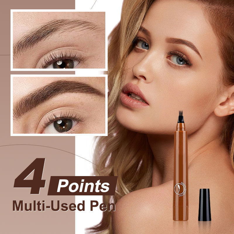 💥Limited Time Sales - 50% OFF💥Waterproof Four-tip Beard and Eyebrow Pen✨