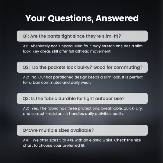 💥MultiPants – High Stretch Multi-pocket Durable Cargo Pants