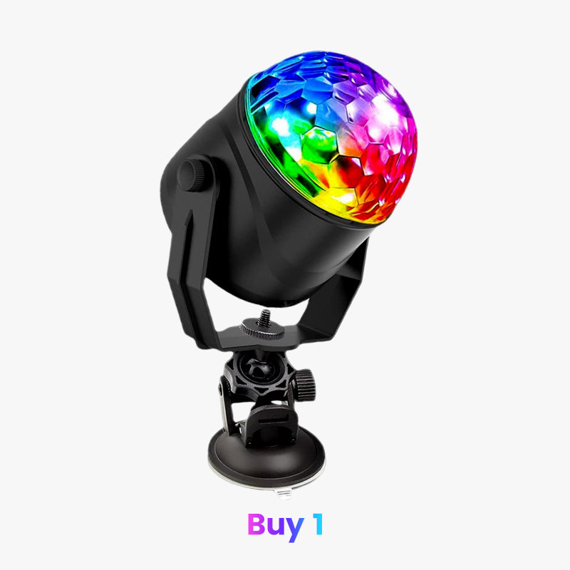 🎄 ¡OFERTA FESTIVA! 🔥Bola de discoteca mágica giratoria de colores