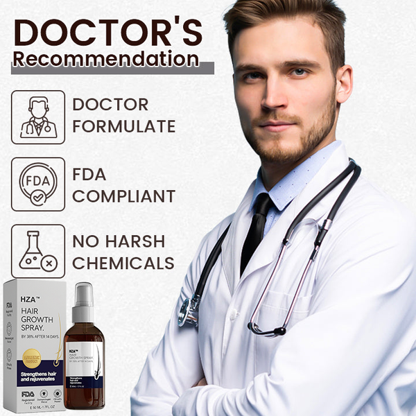 🖤Black Friday Sale 50% OFF🖤 HZA™ Natural Hair Regrowth Spray