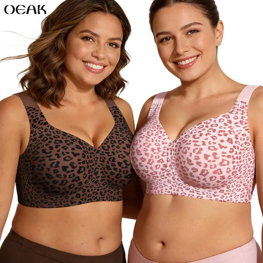 👙Jelly Bras Women Seamless Lift Bra Wireless Push Up No Underwire Full Coverage Plus Bras Comfort Supportive Sports T-Shirt Bra