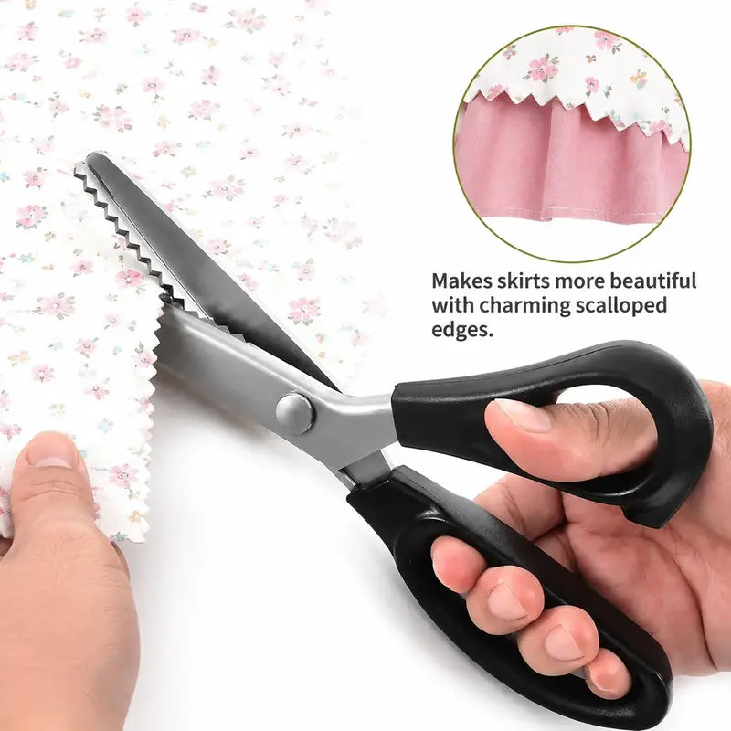 🔥 DIY Serrated Sewing Scissors – Precise and Easy to Use
