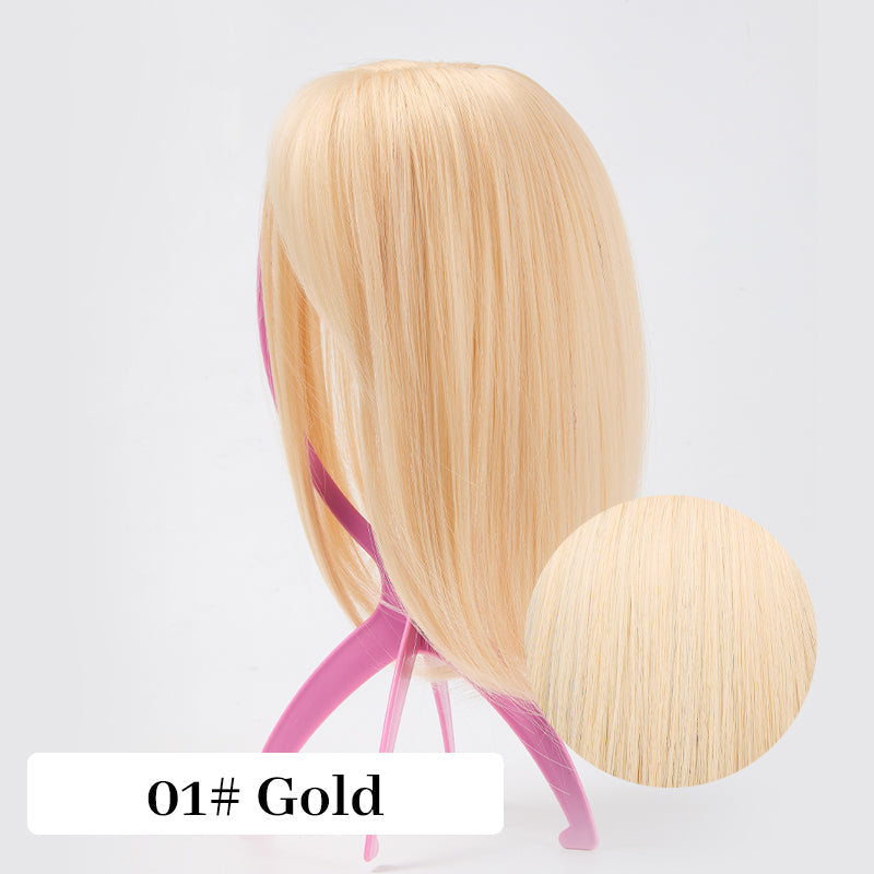 🔥2025 Hot Sale🔥Natural Hair Toppers with Bangs for Women