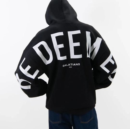💕Last Day 49% OFF💖✝ Essential Hoodie | Oversized Christian Heavyweight Faith Sweatshirt