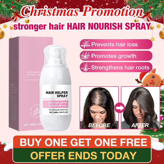 Christmas Sale- Buy 1 Take 1-stronger hair HAIR NOURISH SPRAY-Strengthen, Repair & Revitalize – Bring Your Hair Back to Life with Every Spray!