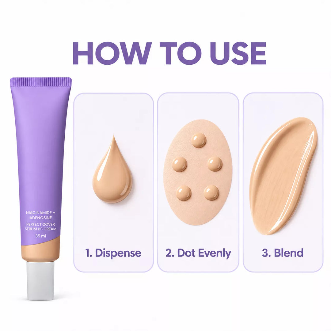 💜BUY 1 GET 1 FREE💜 M Perfect Cover Serum BB Cream (35ml) - Bifida Ferment Lysate Serum-Infused BB Cream