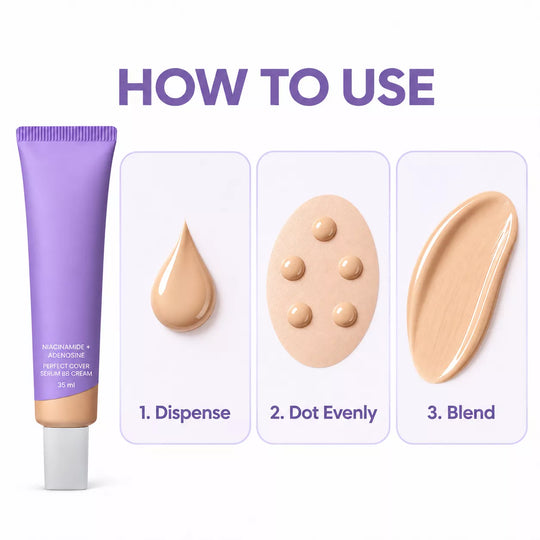 💜BUY 1 GET 1 FREE💜 M Perfect Cover Serum BB Cream (35ml) - Bifida Ferment Lysate Serum-Infused BB Cream