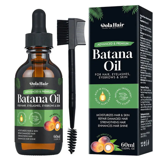 Batana Essentials Oil Organic for Haircare 60ml Anti Hair Loss Repair Damaged Hair Moisturize Scalp Lightweight Daily Hair Care Moisturizer Moisturizing Hydrating