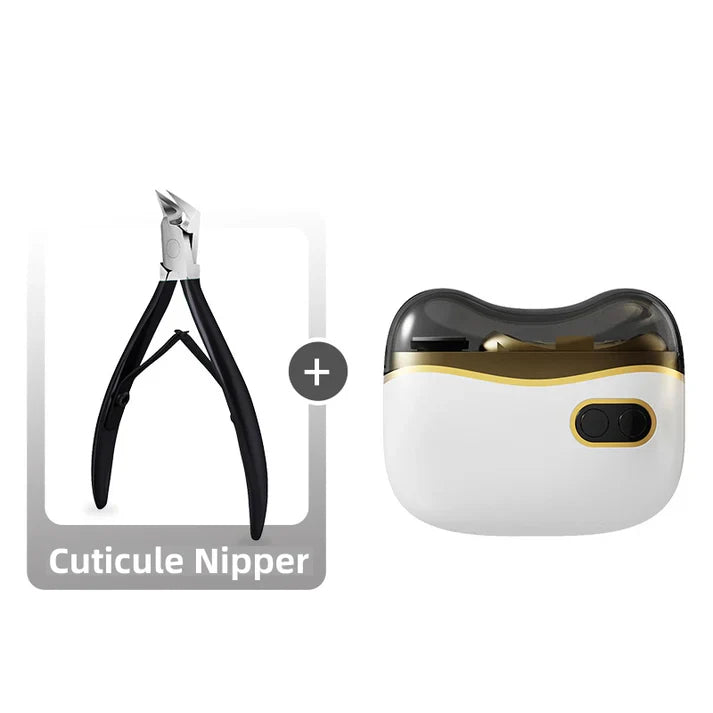 🔥Black Friday Sale!🚨 Lowest Price Ever, Don't Miss Out! 💅 2-in-1 Electric Nail Clipper & Polisher