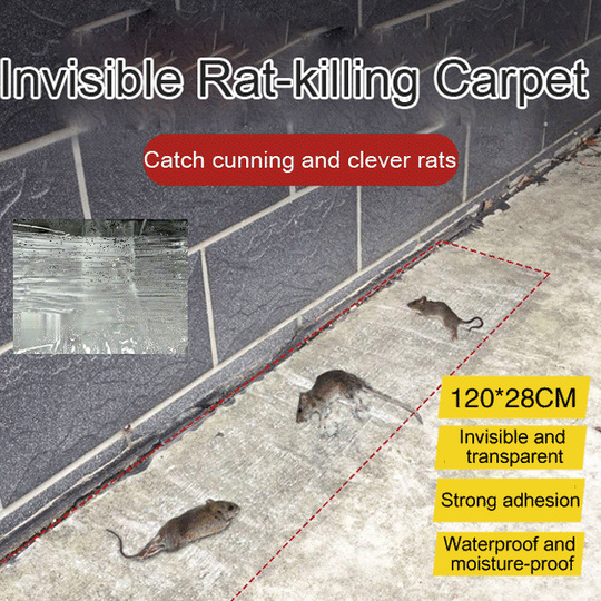 ✨SISTA DAGEN REA 50% RABATT✨Hushålls Mon-vävd stark fälla klibbig musfilt