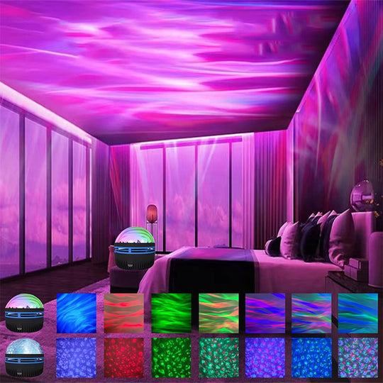 BUY 2 GET 20% OFF🌟🌟2 in 1 Northern Lights and Ocean Wave Projector