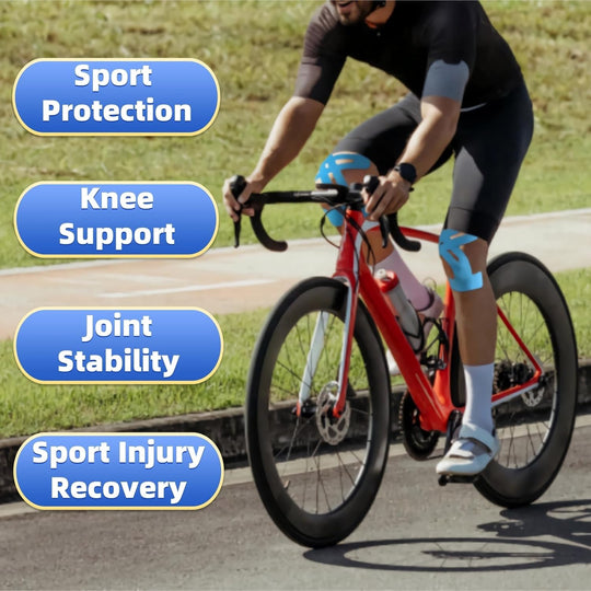 Vnaprej izrezan kineziološki trak za kolena