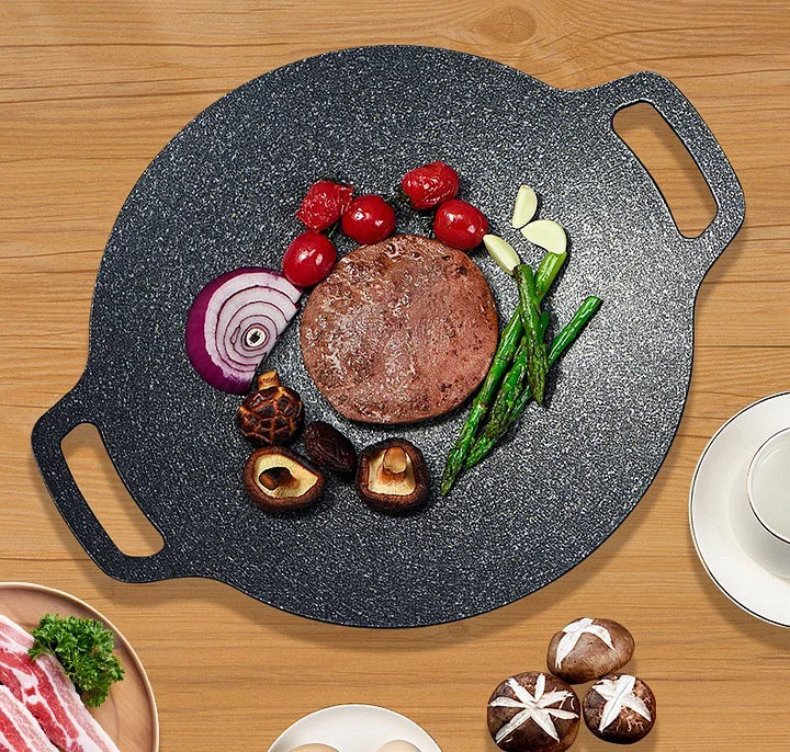 45% OFF🔥Multi-function Medical Stone Grill Pan Non-stick Pan