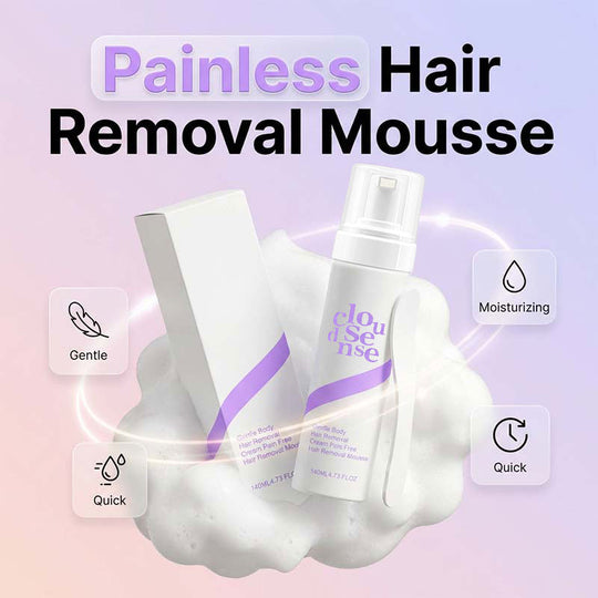 💜LAST DAY SALE 50% OFF!!💜Bikini Pain-Free Hair Removal Cream Mousse for Sensitive Skin✨