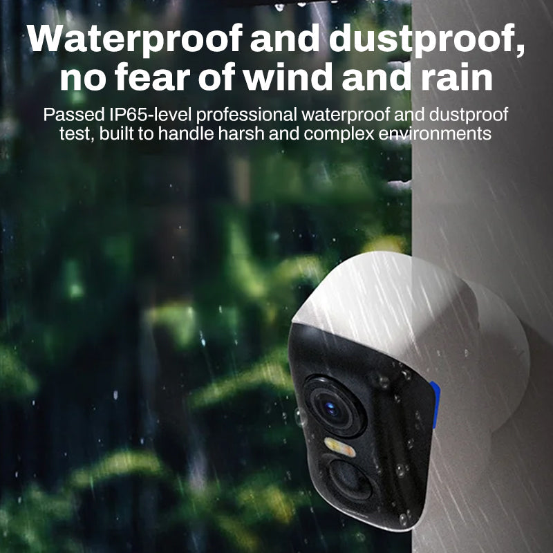 ✨Cámara de visión nocturna inalámbrica: ¡seguridad inteligente las 24 horas!🌞