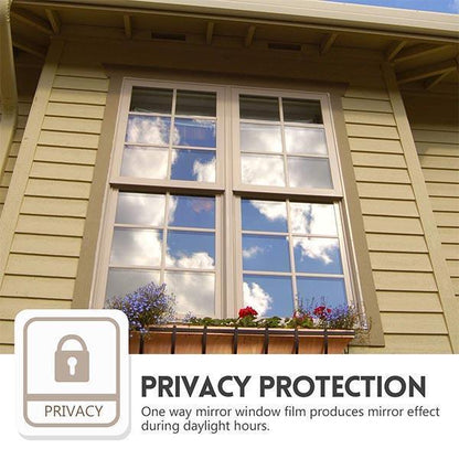 Heat-insulating privacy film