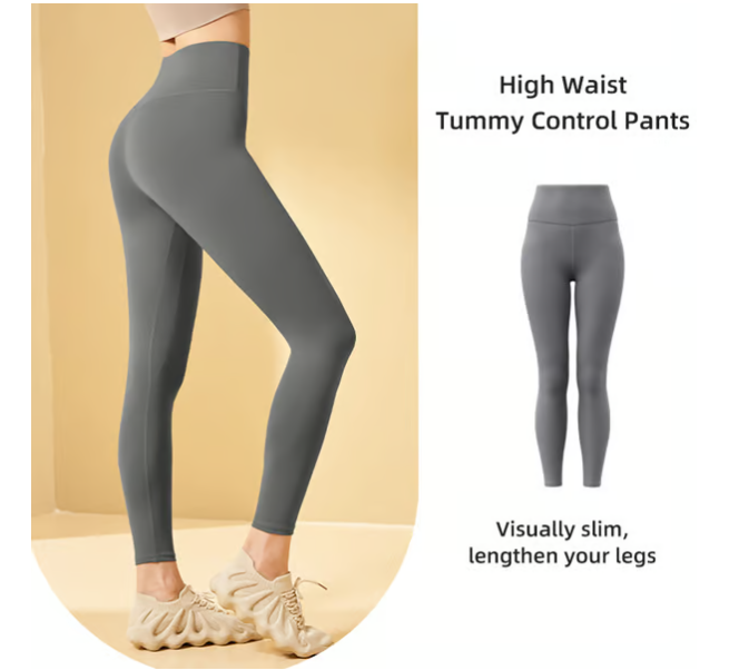 (2025 New Arrival- 49% OFF🔥)High-Waisted Tummy Control Shaping Leggings