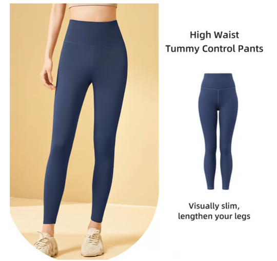 (2025 New Arrival- 49% OFF🔥)High-Waisted Tummy Control Shaping Leggings